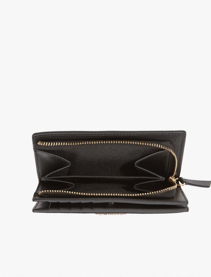 Tommy Hilfiger Leather Med Kadın Siyah Cüzdan Tommy Hilfiger Leather Med Kadın Siyah Cüzdan