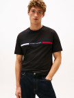 Tommy Hilfiger Chest Insert Erkek Siyah T-Shirt Tommy Hilfiger Chest Insert Erkek Siyah T-Shirt
