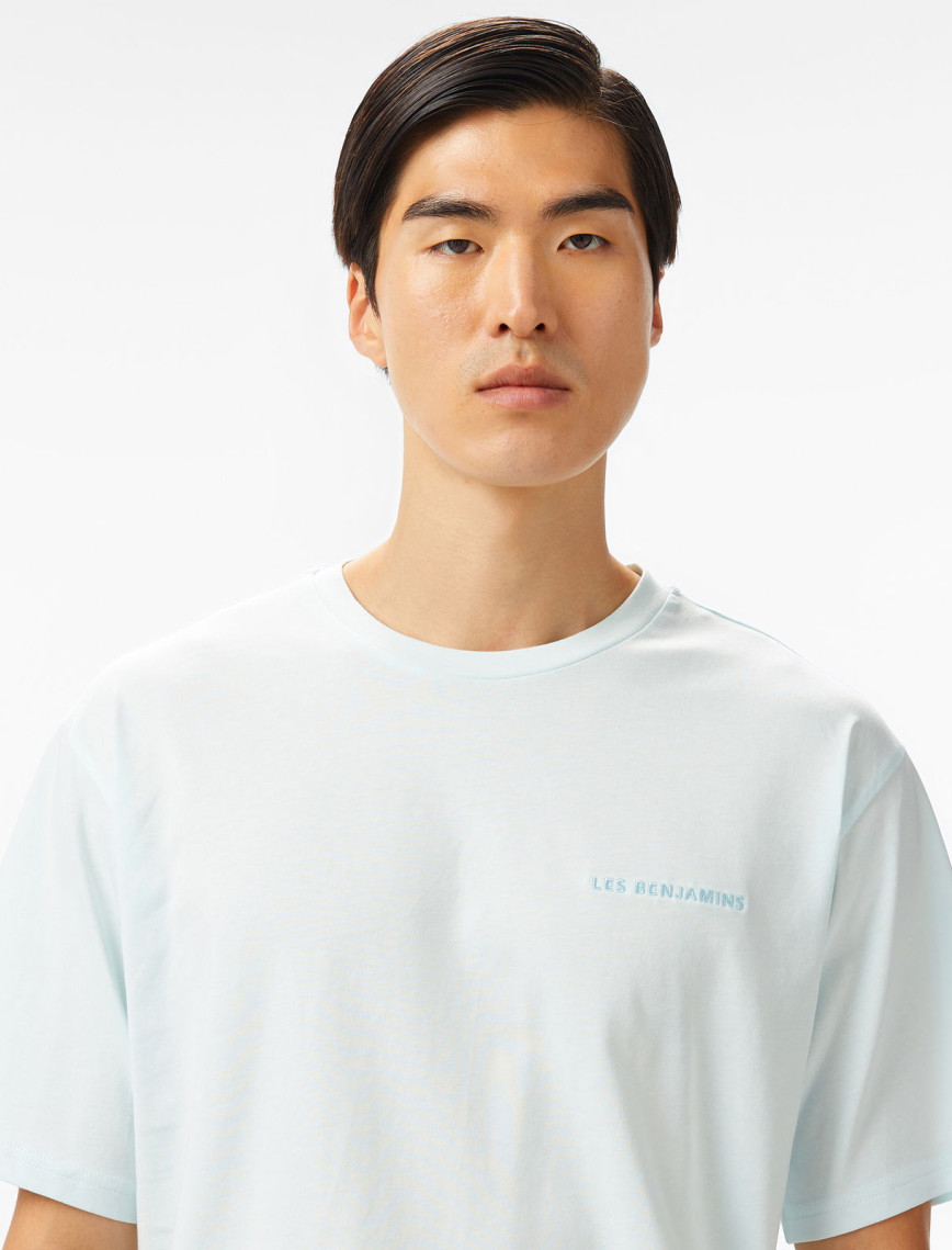 Les Benjamins 311 Erkek Mavi T-Shirt Les Benjamins 311 Erkek Mavi T-Shirt