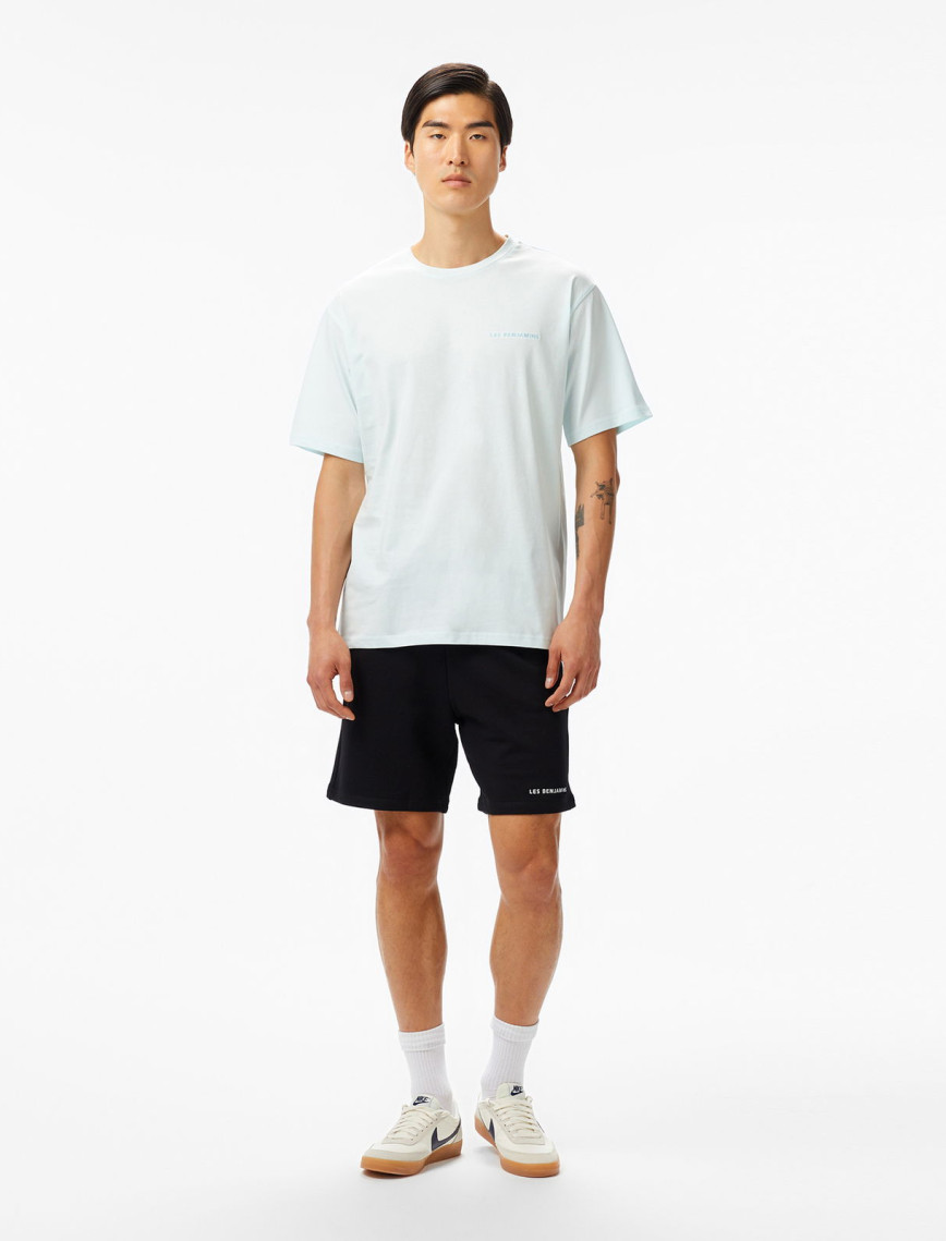 Les Benjamins 311 Erkek Mavi T-Shirt Les Benjamins 311 Erkek Mavi T-Shirt