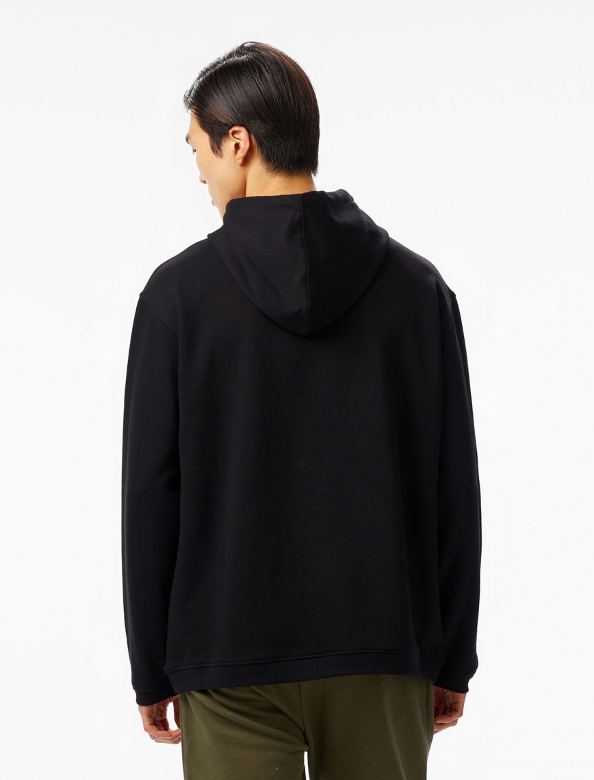 Les Benjamins Essentials Erkek Siyah Hoodie Les Benjamins Essentials Erkek Siyah Hoodie