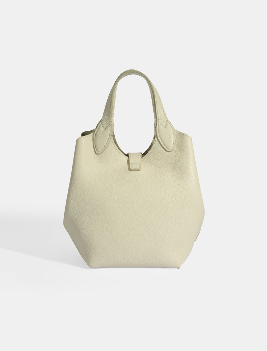 Kadın Beyaz Deri Omuz Çantası Kadın Beyaz Deri Omuz Çantası