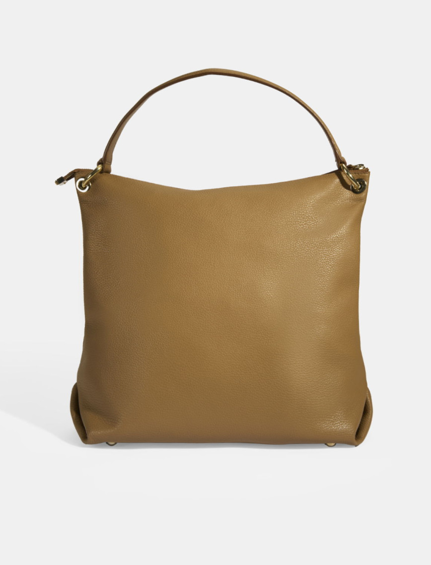 Kadın Kahve Deri Omuz Çantası