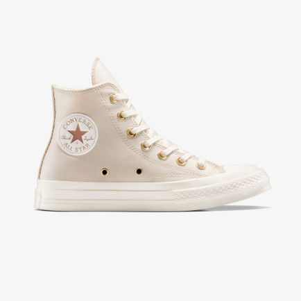 Converse Chuck 70 Metallic Patch Unisex Krem Sneaker Converse Chuck 70 Metallic Patch Unisex Krem Sneaker