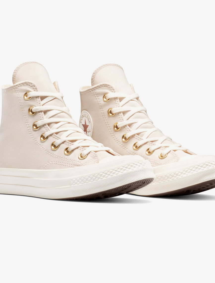 Converse Chuck 70 Metallic Patch Unisex Krem Sneaker Converse Chuck 70 Metallic Patch Unisex Krem Sneaker