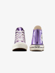 Converse Chuck Taylor All Star Eva Lift Platform Metallic Çocuk Mor Sneaker