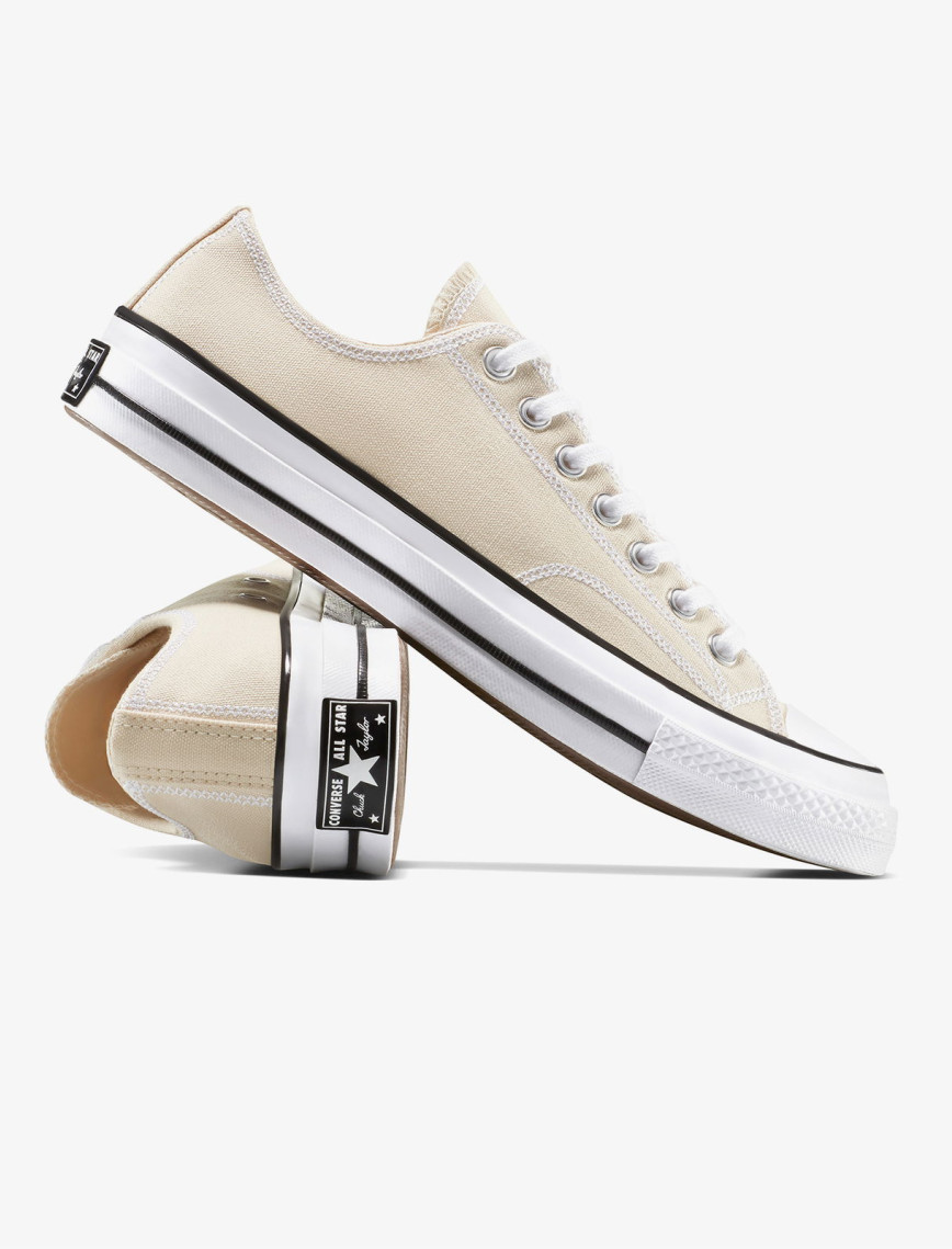 Converse Chuck 70 Crafted Unisex Krem Sneaker Converse Chuck 70 Crafted Unisex Krem Sneaker