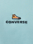 Converse Oversize Fit Erkek Mavi T-shirt Converse Oversize Fit Erkek Mavi T-shirt