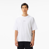 Converse Star Chevron Baskılı Oversize Fit Erkek Beyaz T-Shirt Converse Star Chevron Baskılı Oversize Fit Erkek Beyaz T-Shirt