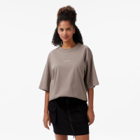 Converse Star Chevron Oversize Fit Baskılı Erkek Bej T-shirt Converse Star Chevron Oversize Fit Baskılı Erkek Bej T-shirt