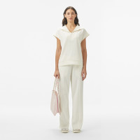 Lacoste Kadın Loose Fit Beyaz Eşofman Altı Lacoste Kadın Loose Fit Beyaz Eşofman Altı