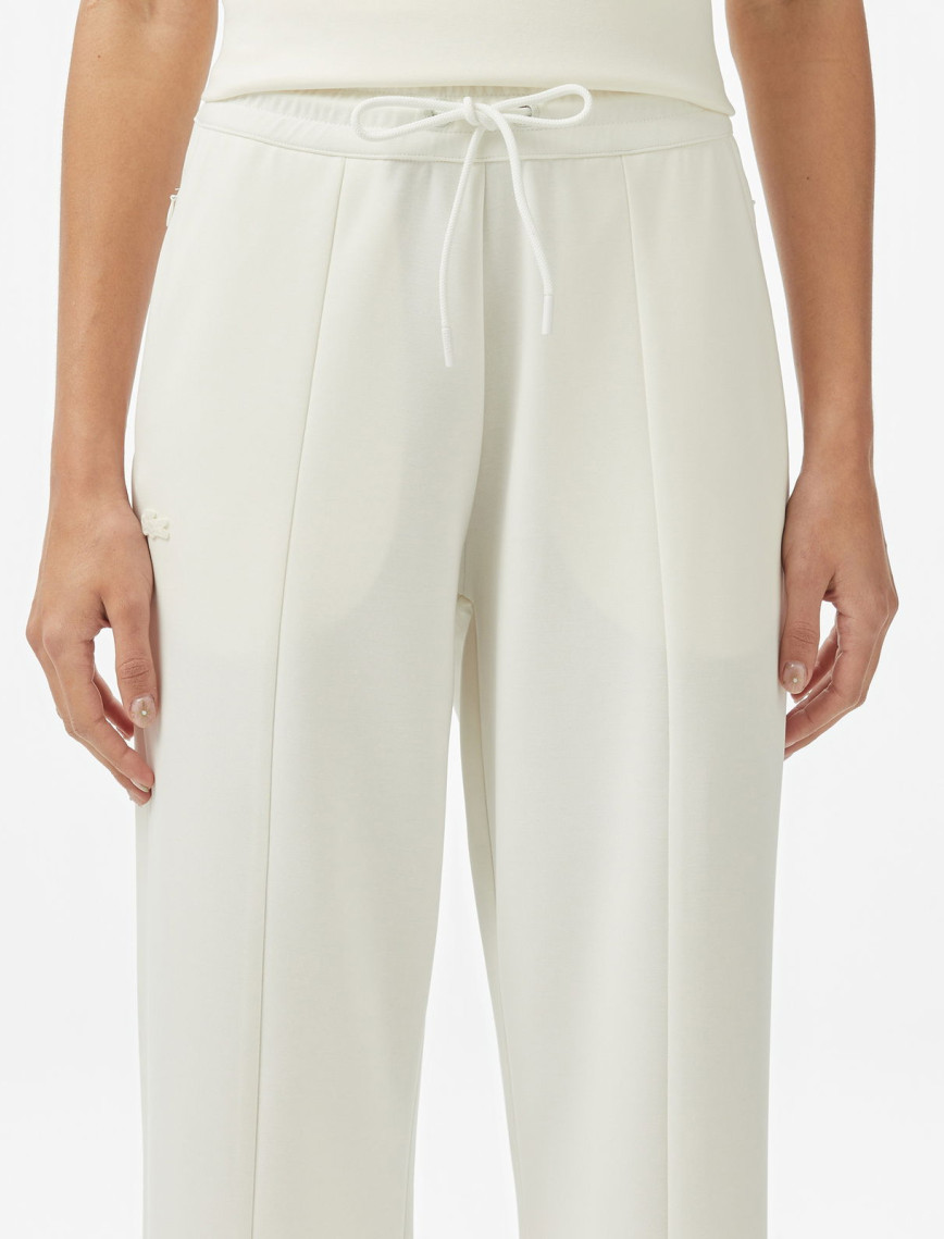 Lacoste Kadın Loose Fit Beyaz Eşofman Altı Lacoste Kadın Loose Fit Beyaz Eşofman Altı