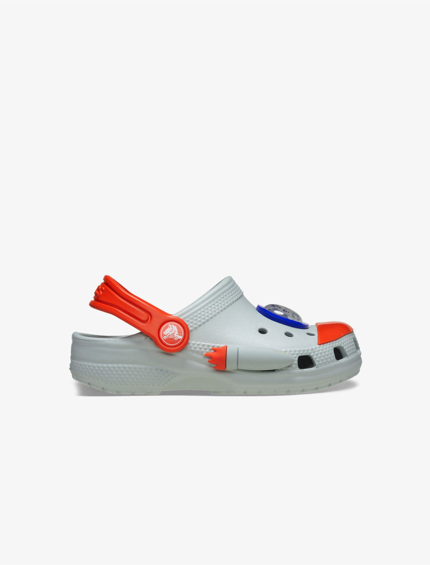 Crocs Classic Rocket Ship Bebek Gri Terlik Crocs Classic Rocket Ship Bebek Gri Terlik