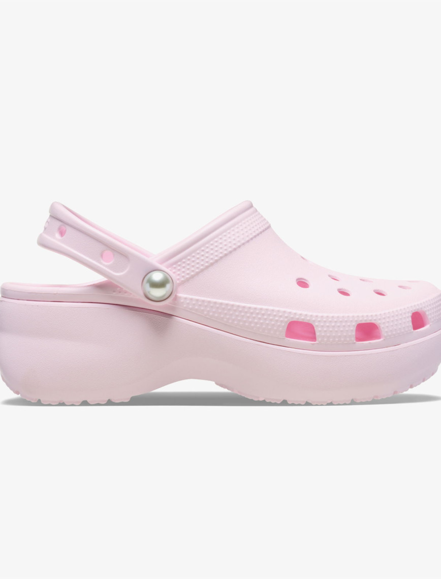 Crocs Classic Platform Pearl Clog Kadın Pembe Terlik Crocs Classic Platform Pearl Clog Kadın Pembe Terlik