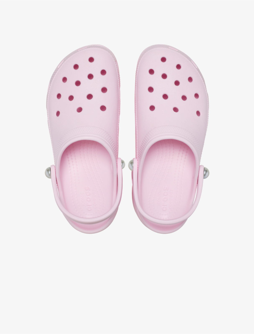 Crocs Classic Platform Pearl Clog Kadın Pembe Terlik Crocs Classic Platform Pearl Clog Kadın Pembe Terlik