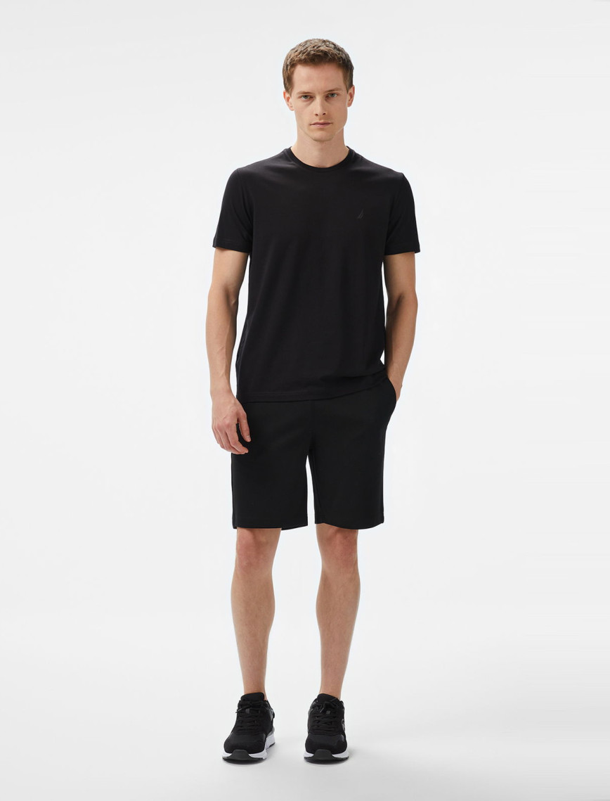 Nautica Standart Fit Erkek Siyah T-Shirt Nautica Standart Fit Erkek Siyah T-Shirt