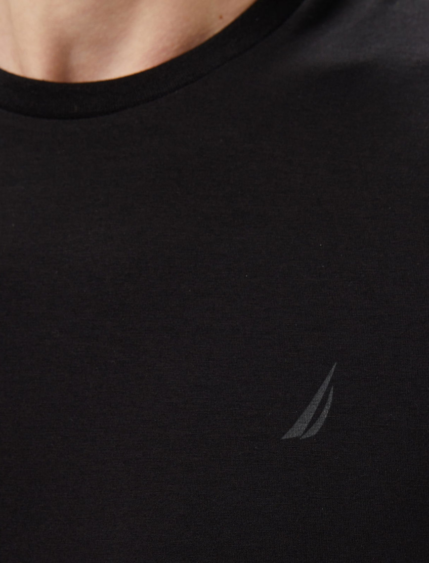 Nautica Standart Fit Erkek Siyah T-Shirt Nautica Standart Fit Erkek Siyah T-Shirt