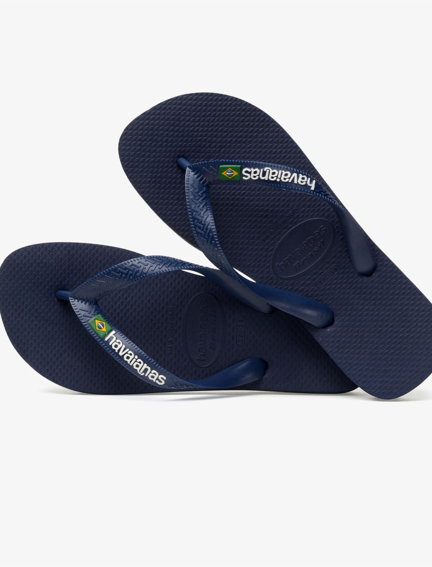 Havaianas Brasil Logo Erkek Lacivert Terlik Havaianas Brasil Logo Erkek Lacivert Terlik