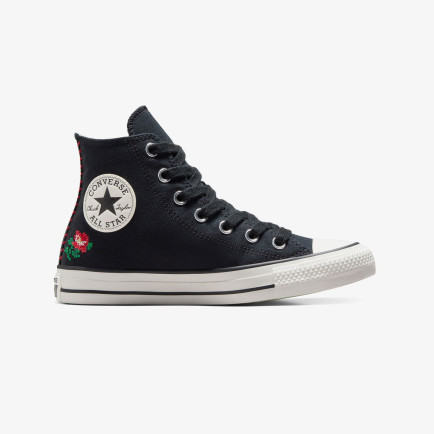 Converse Chuck Taylor Rose Cross Stich Unisex Siyah Sneaker Converse Chuck Taylor Rose Cross Stich Unisex Siyah Sneaker