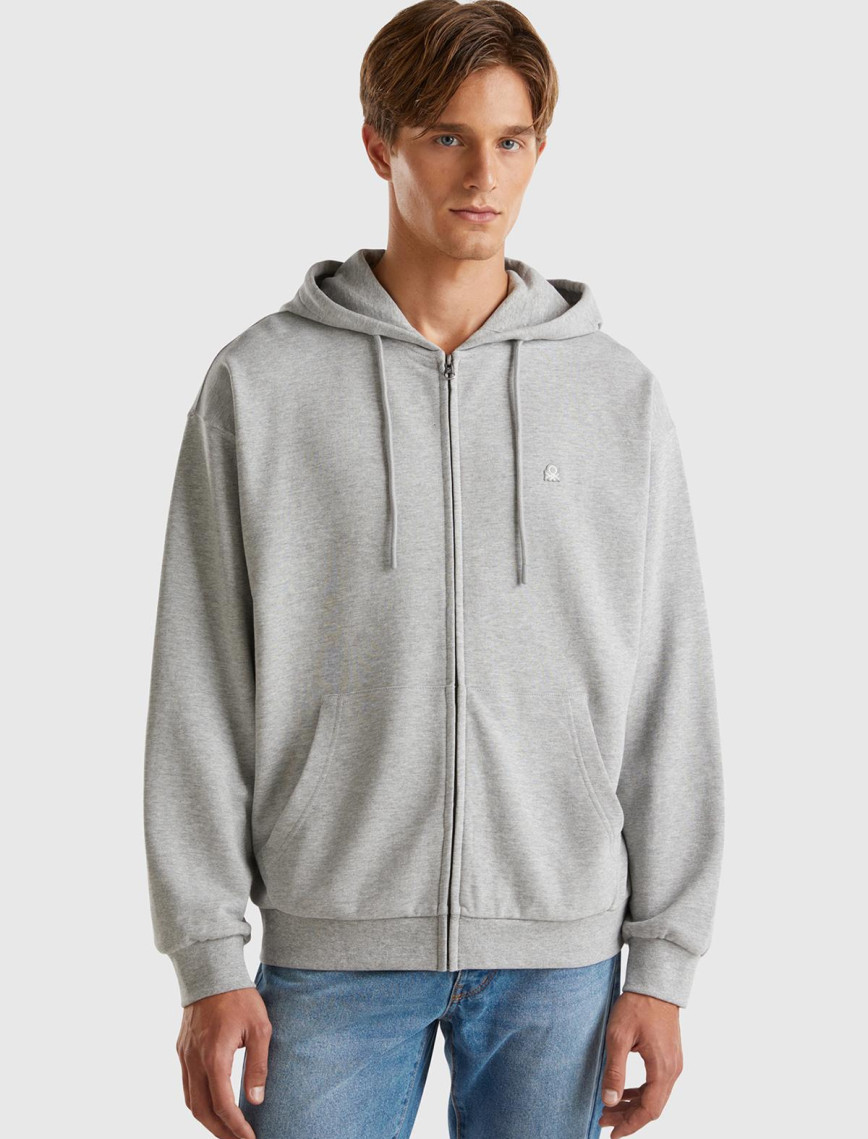 Erkek Lacivert %100 Pamuk Dar Kesim Fermuarlı Kapüşonlu Sweatshirt Erkek Lacivert %100 Pamuk Dar Kesim Fermuarlı Kapüşonlu Sweatshirt