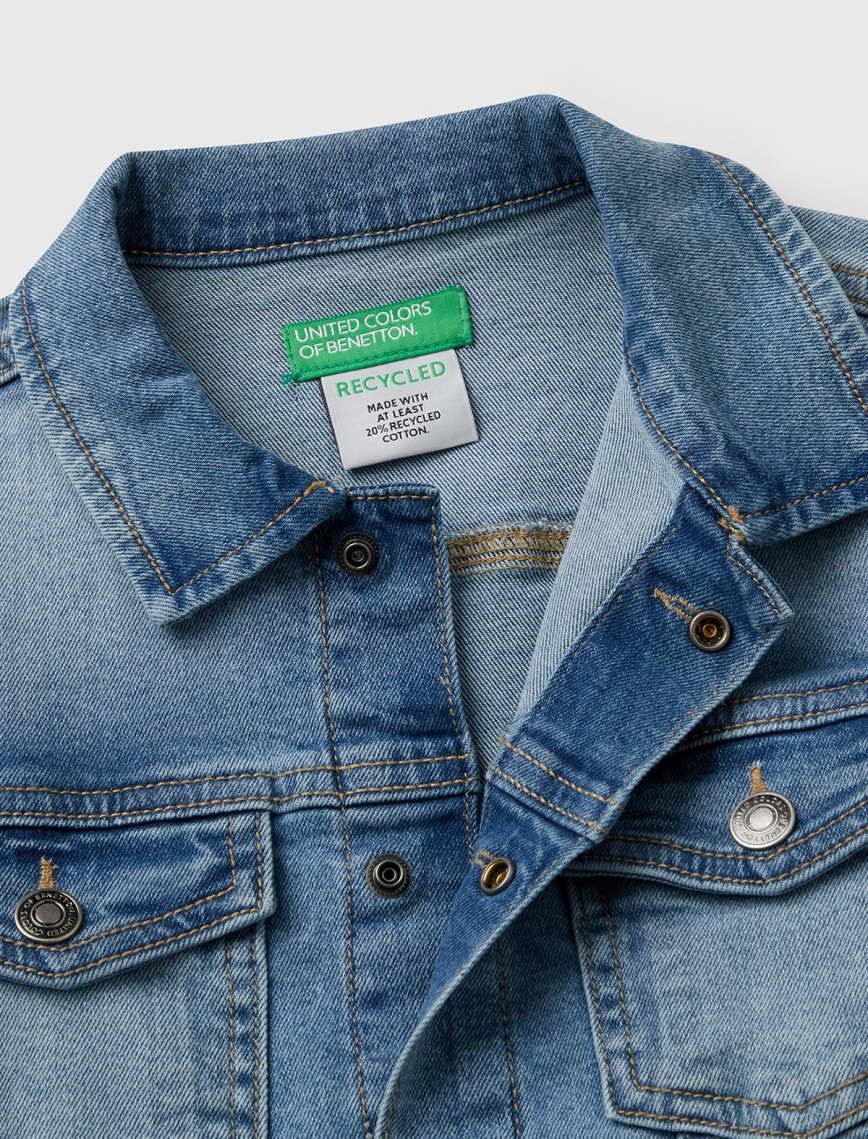 Erkek Çocuk Denim Denim Ceket Erkek Çocuk Denim Denim Ceket