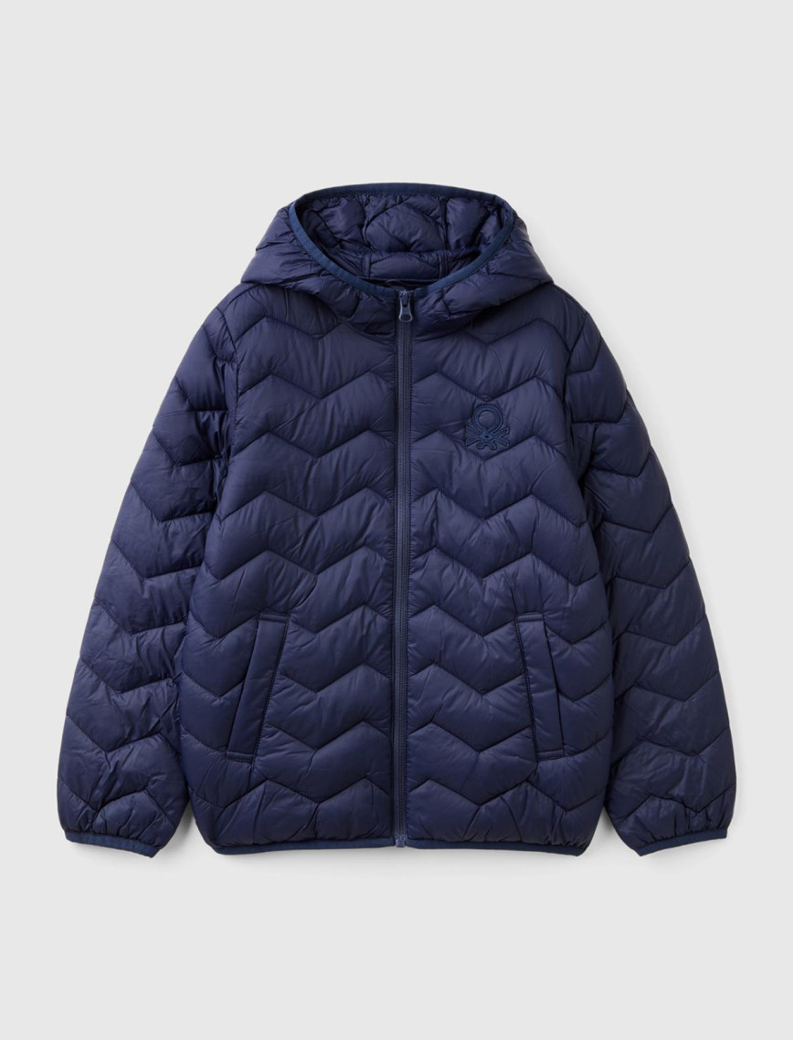 Erkek Çocuk Lacivert Logo İşlemeli Mevsimlik İnce Pufa Mont Erkek Çocuk Lacivert Logo İşlemeli Mevsimlik İnce Pufa Mont