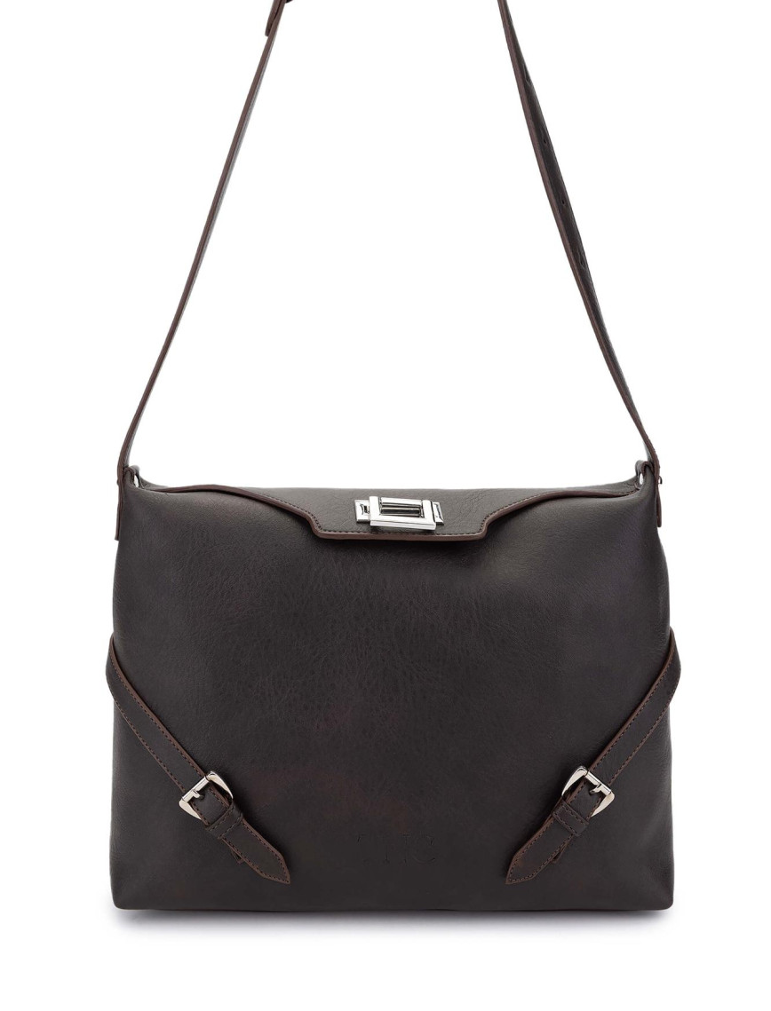 Tamer Tanca Kadın Vegan Kahverengi Omuz Çanta Tamer Tanca Kadın Vegan Kahverengi Omuz Çanta