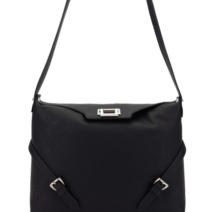 Tamer Tanca Kadın Vegan Siyah Omuz Çanta