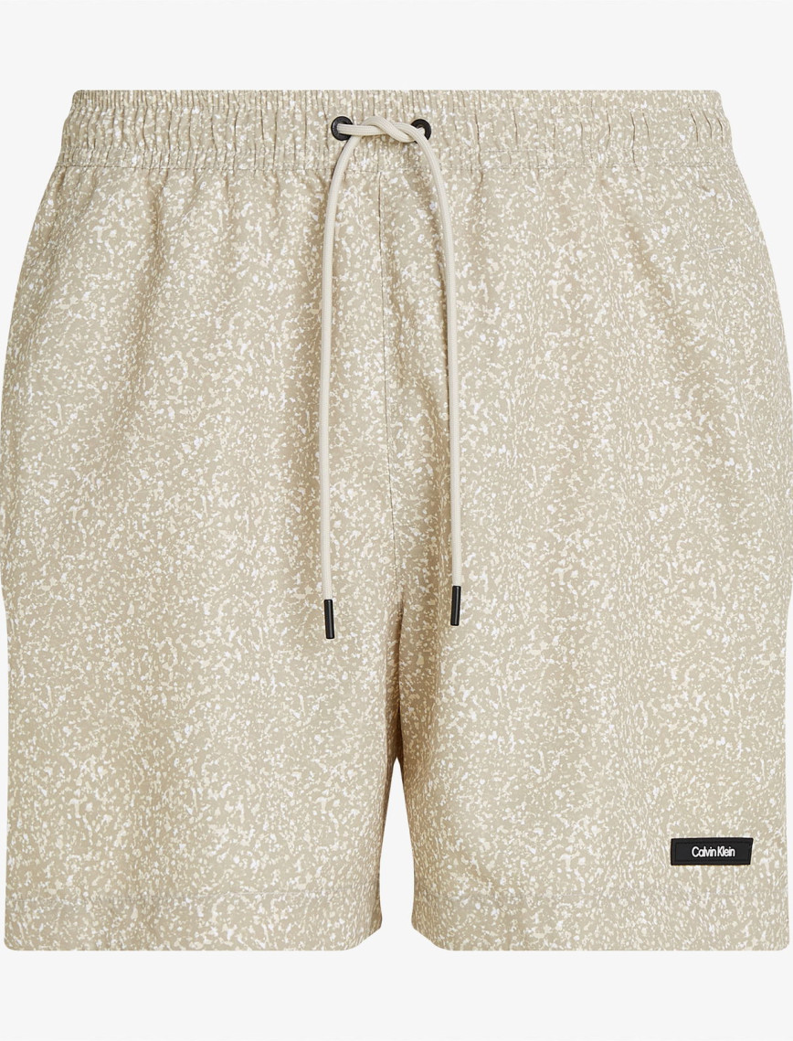 Calvin Klein Medium Drawstring-Print Erkek Bej Mayo Calvin Klein Medium Drawstring-Print Erkek Bej Mayo