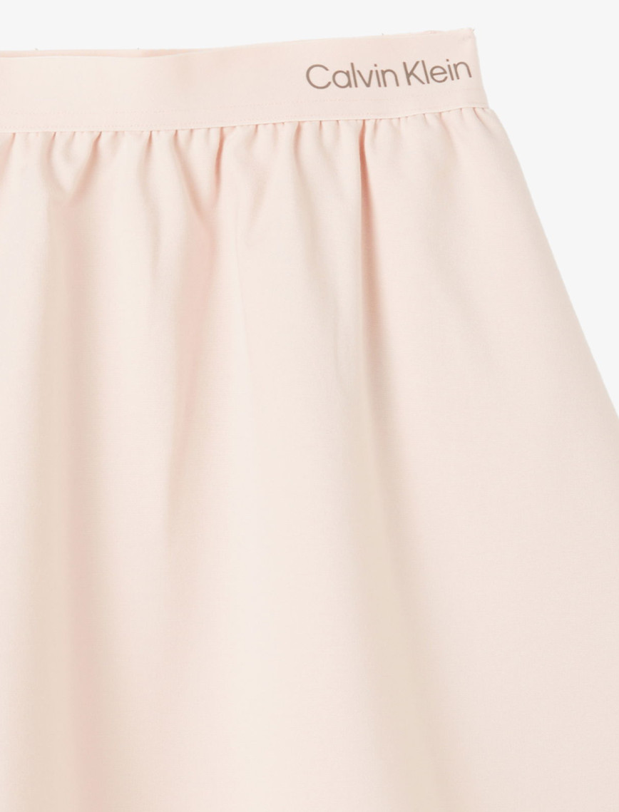 Calvin Klein Punto Logo Flare Çocuk Pembe Etek Calvin Klein Punto Logo Flare Çocuk Pembe Etek