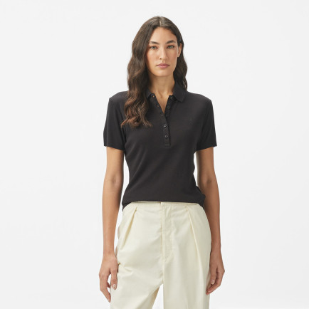 Nautica Kadın Siyah Regular Fit Polo