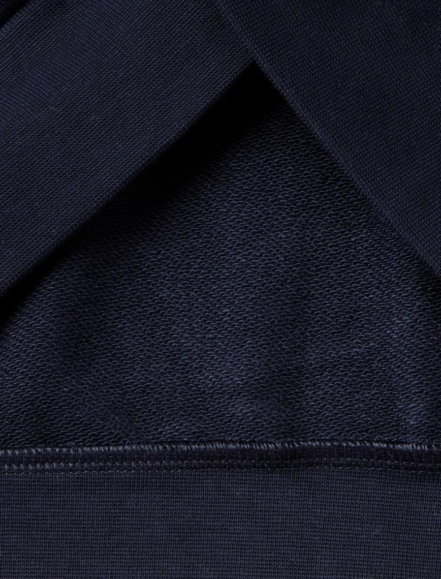 Erkek Lacivert %100 Pamuk Dar Kesim Fermuarlı Kapüşonlu Sweatshirt Erkek Lacivert %100 Pamuk Dar Kesim Fermuarlı Kapüşonlu Sweatshirt