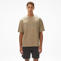 Hugo Dinkee Erkek Kahverengi T-Shirt Hugo Dinkee Erkek Kahverengi T-Shirt