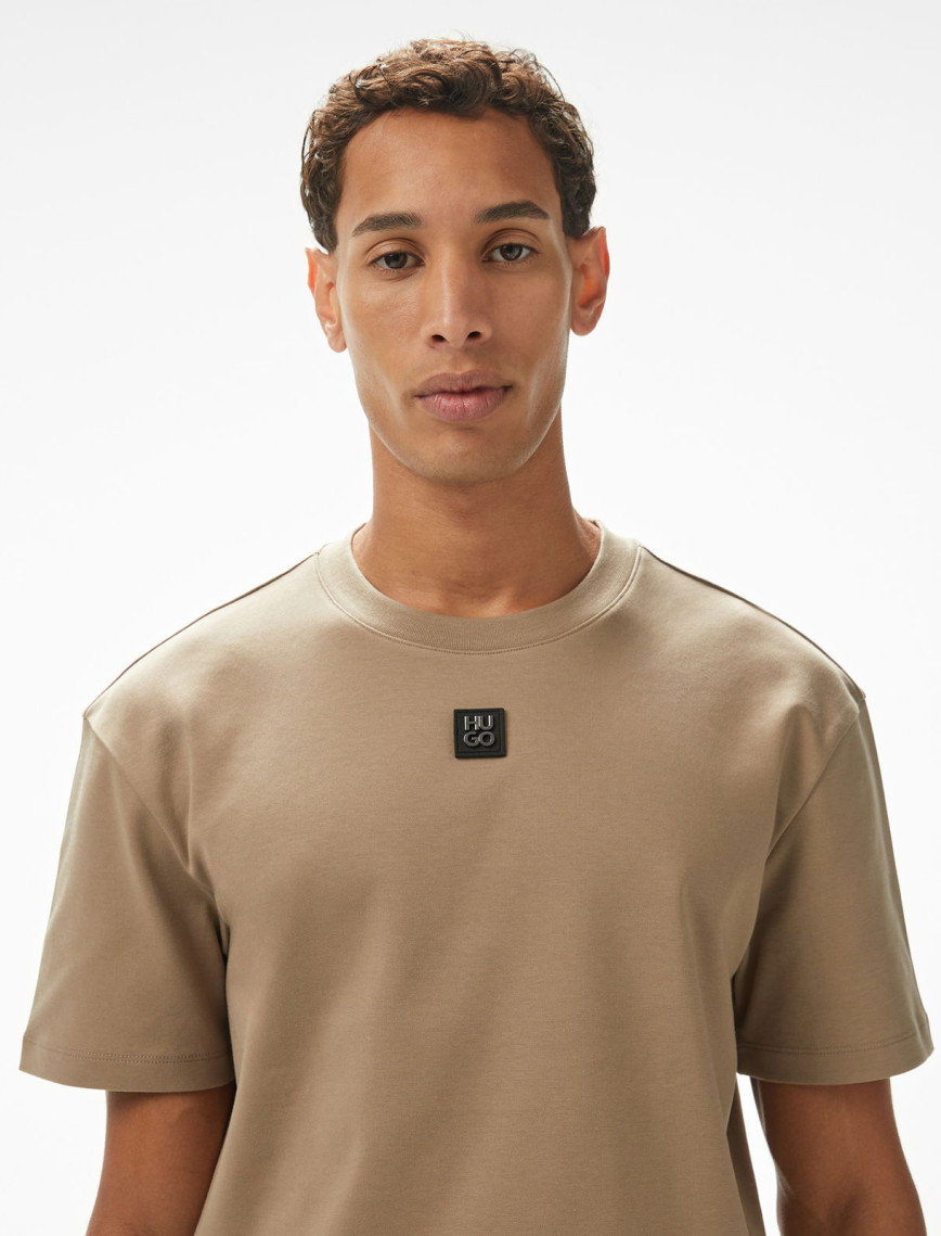 Hugo Dalile Erkek Kahverengi T-Shirt Hugo Dalile Erkek Kahverengi T-Shirt