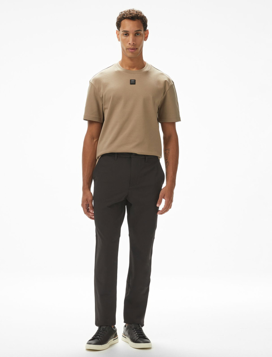 Hugo Dalile Erkek Kahverengi T-Shirt Hugo Dalile Erkek Kahverengi T-Shirt