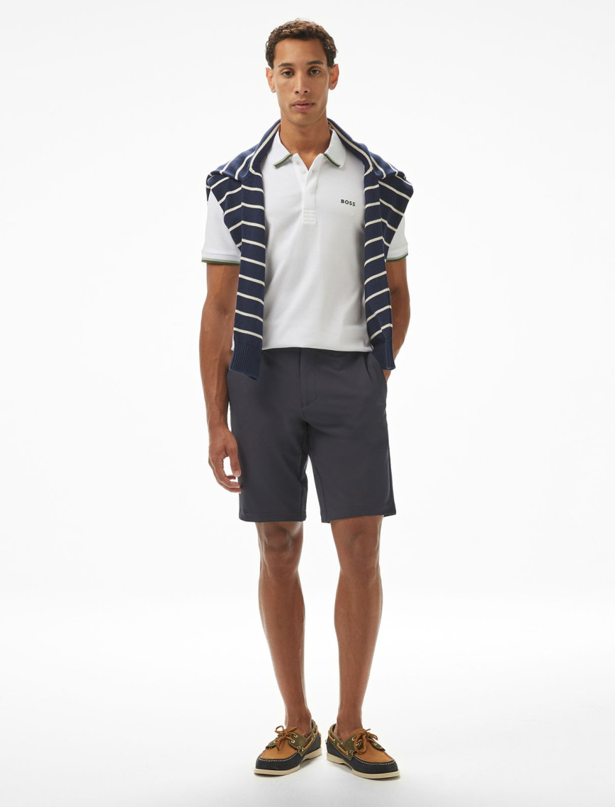 Boss Paddy Lux Heritage Erkek Beyaz Polo