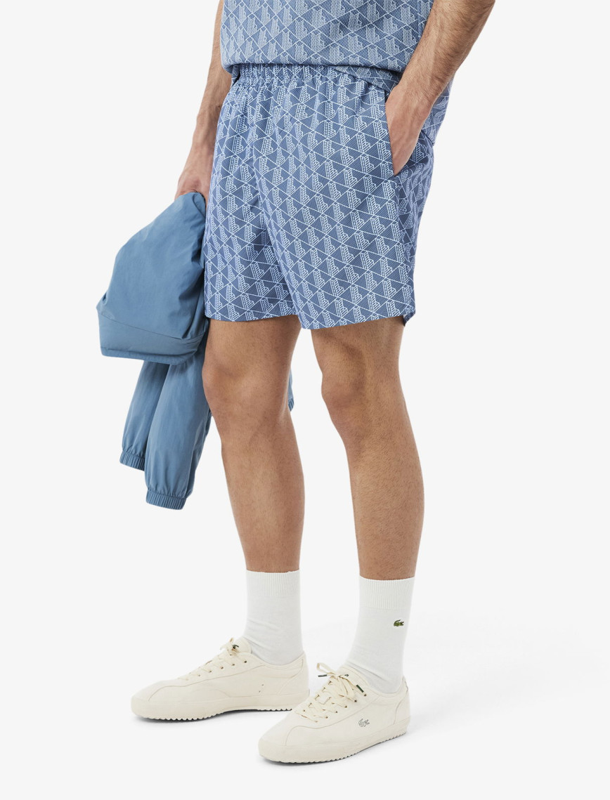 Lacoste Erkek Monogram Mavi Mayo Lacoste Erkek Monogram Mavi Mayo