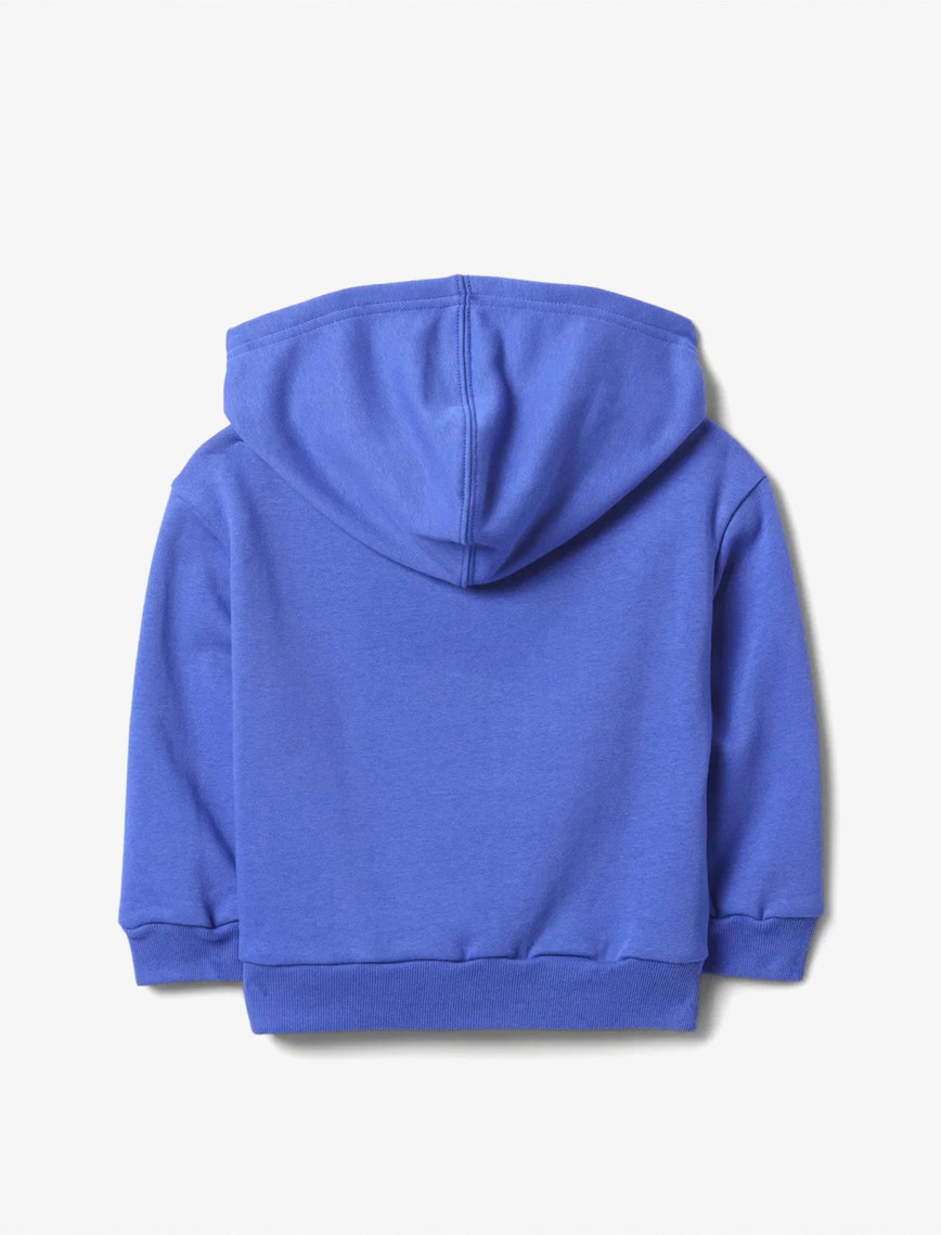 Gap Logo Relaxed Fleece Çocuk Mavi Sweatshirt Gap Logo Relaxed Fleece Çocuk Mavi Sweatshirt