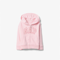 Gap Relaxed Fit Fermuarlı Çocuk Pembe Sweatshirt Gap Relaxed Fit Fermuarlı Çocuk Pembe Sweatshirt