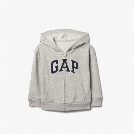 Gap Relaxed Fit Fermuarlı Çocuk Gri Sweatshirt Gap Relaxed Fit Fermuarlı Çocuk Gri Sweatshirt