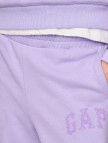 Gap Relaxed Fit Wide Leg Çocuk Mor Eşofman Altı Gap Relaxed Fit Wide Leg Çocuk Mor Eşofman Altı