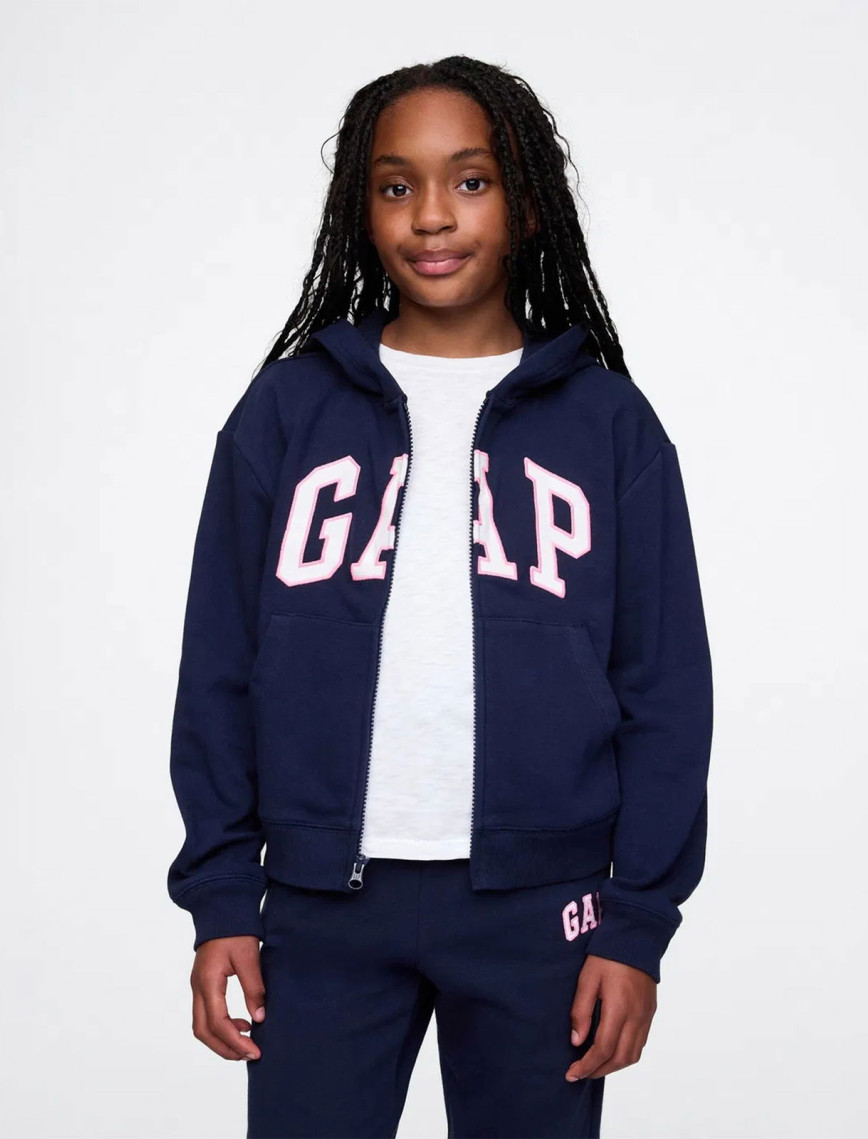 Gap Logo Relaxed Fit Çocuk Lacivert Sweatshirt Gap Logo Relaxed Fit Çocuk Lacivert Sweatshirt
