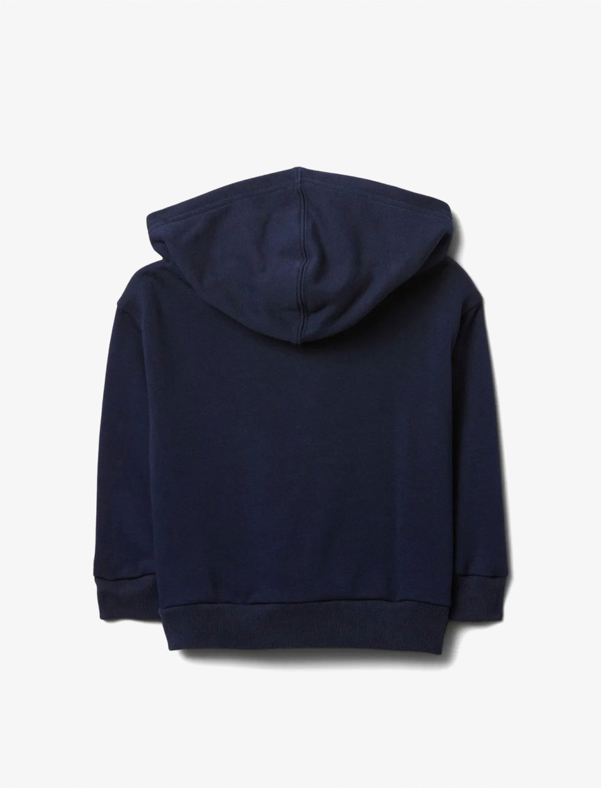 Gap Relaxed Fit Fermuarlı Çocuk Lacivert Sweatshirt Gap Relaxed Fit Fermuarlı Çocuk Lacivert Sweatshirt