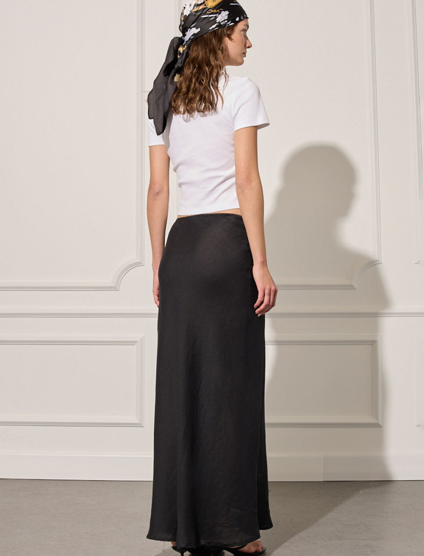 %100 Keten Uzun Etek %100 Keten Uzun Etek