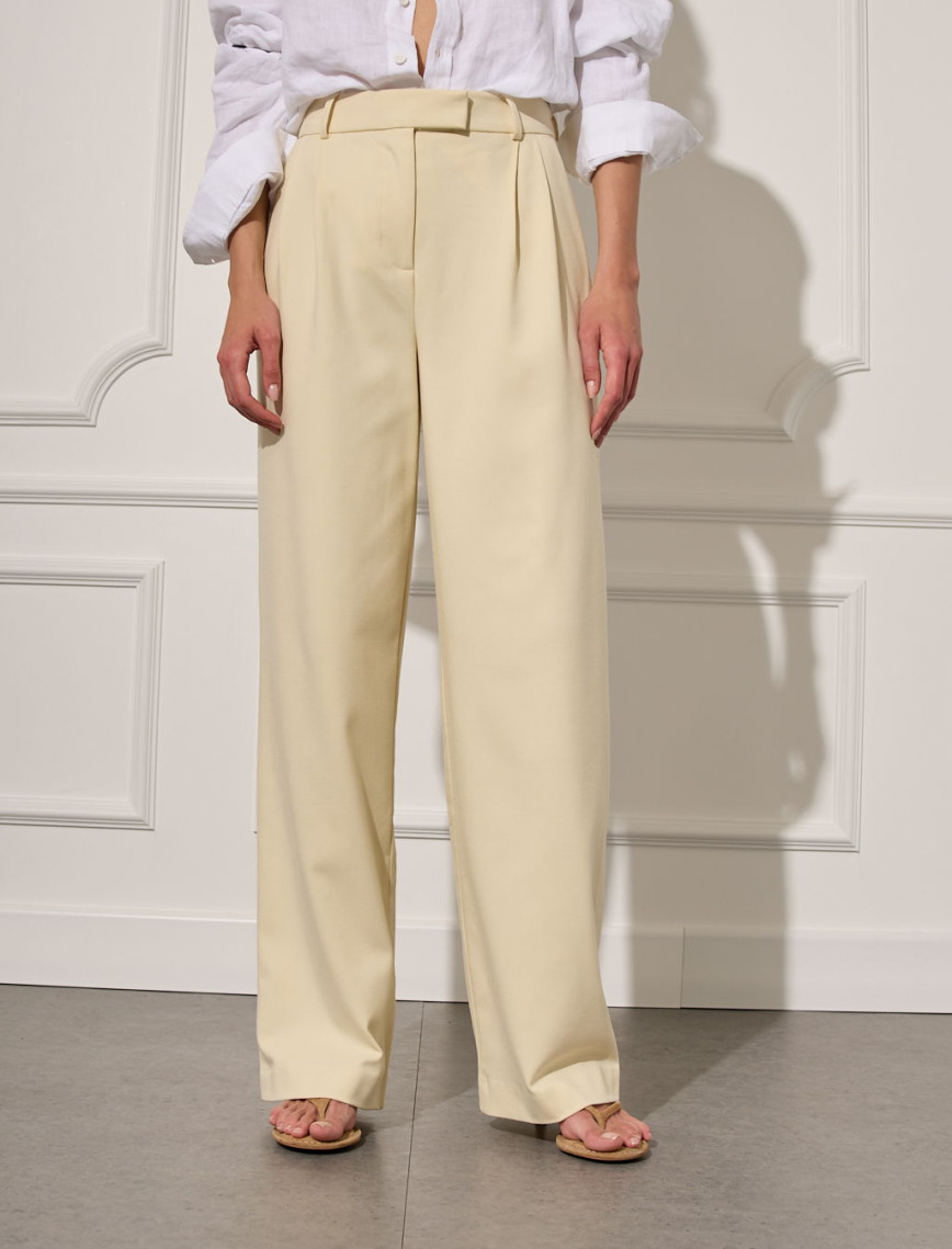 Pileli Pantolon Pileli Pantolon