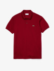 Lacoste L.12.12 Erkek Classic Fit Bordo Polo Lacoste L.12.12 Erkek Classic Fit Bordo Polo