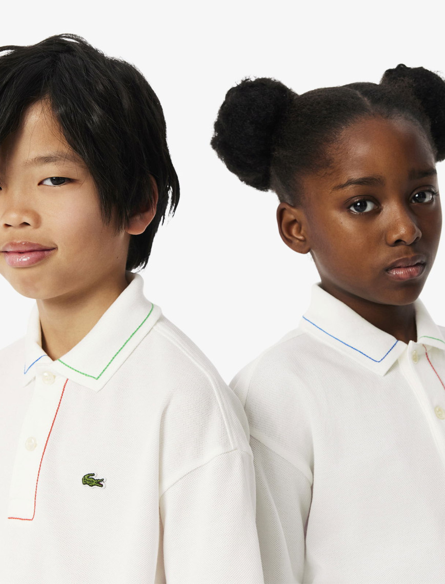 Lacoste Çocuk Beyaz Polo Lacoste Çocuk Beyaz Polo