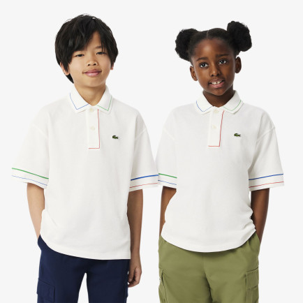 Lacoste Çocuk Beyaz Polo Lacoste Çocuk Beyaz Polo
