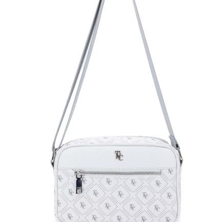 Tamer Tanca Kadın Vegan Beyaz Postacı Çanta