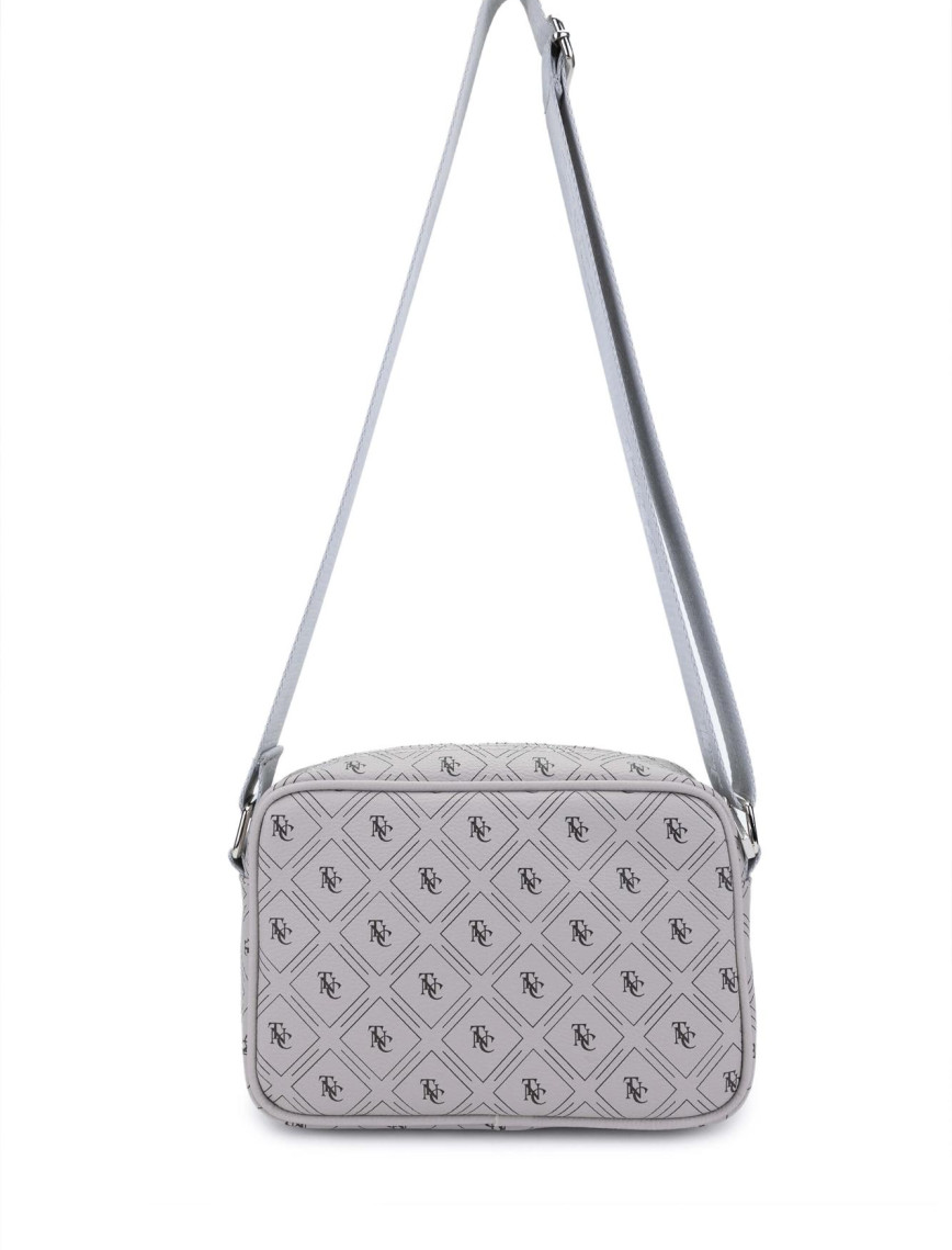 Tamer Tanca Kadın Vegan Gri Postacı Çanta Tamer Tanca Kadın Vegan Gri Postacı Çanta